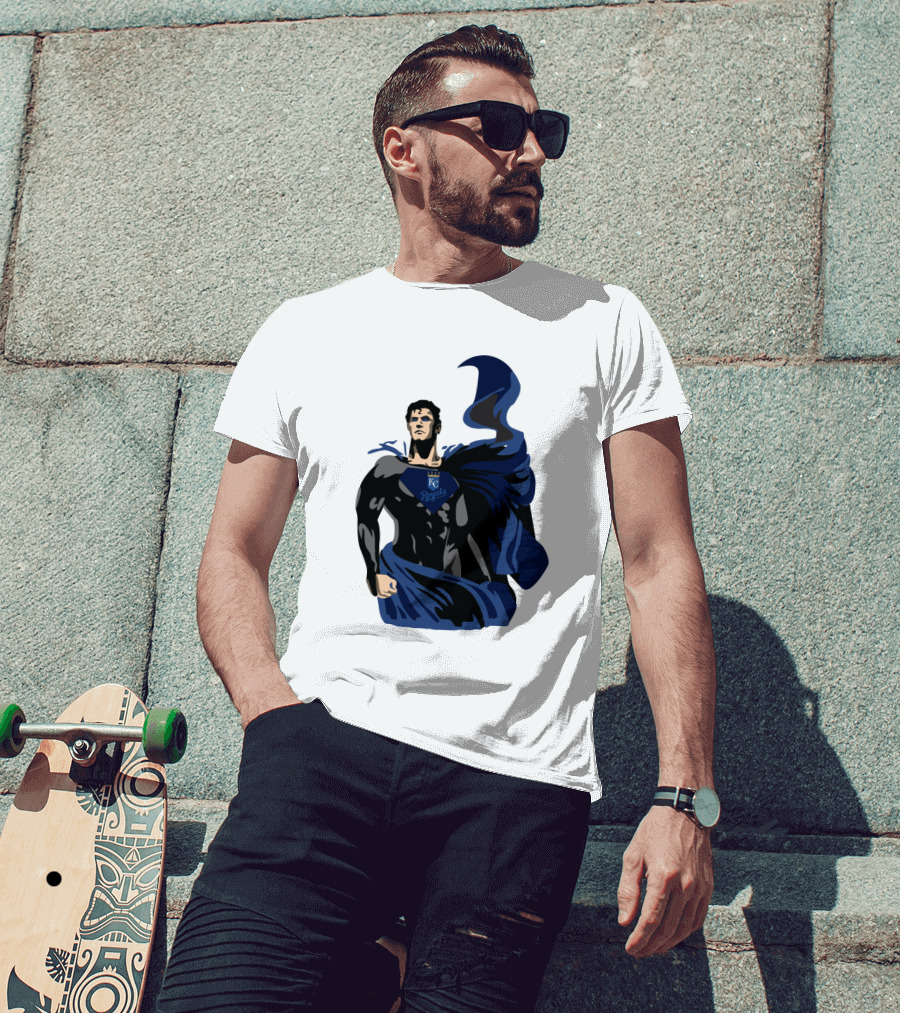 Kansas City Royals Superman Mashup T-Shirt
