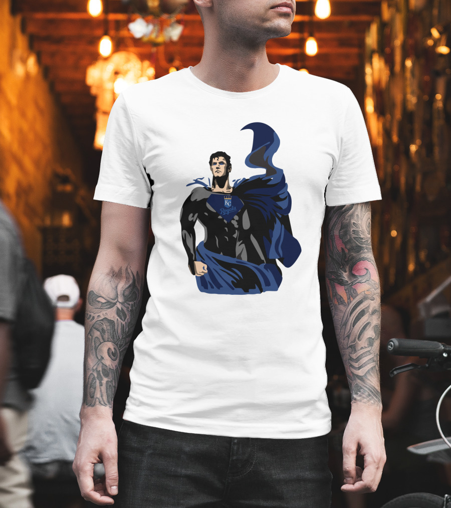 Kansas City Royals Superman Mashup T-Shirt