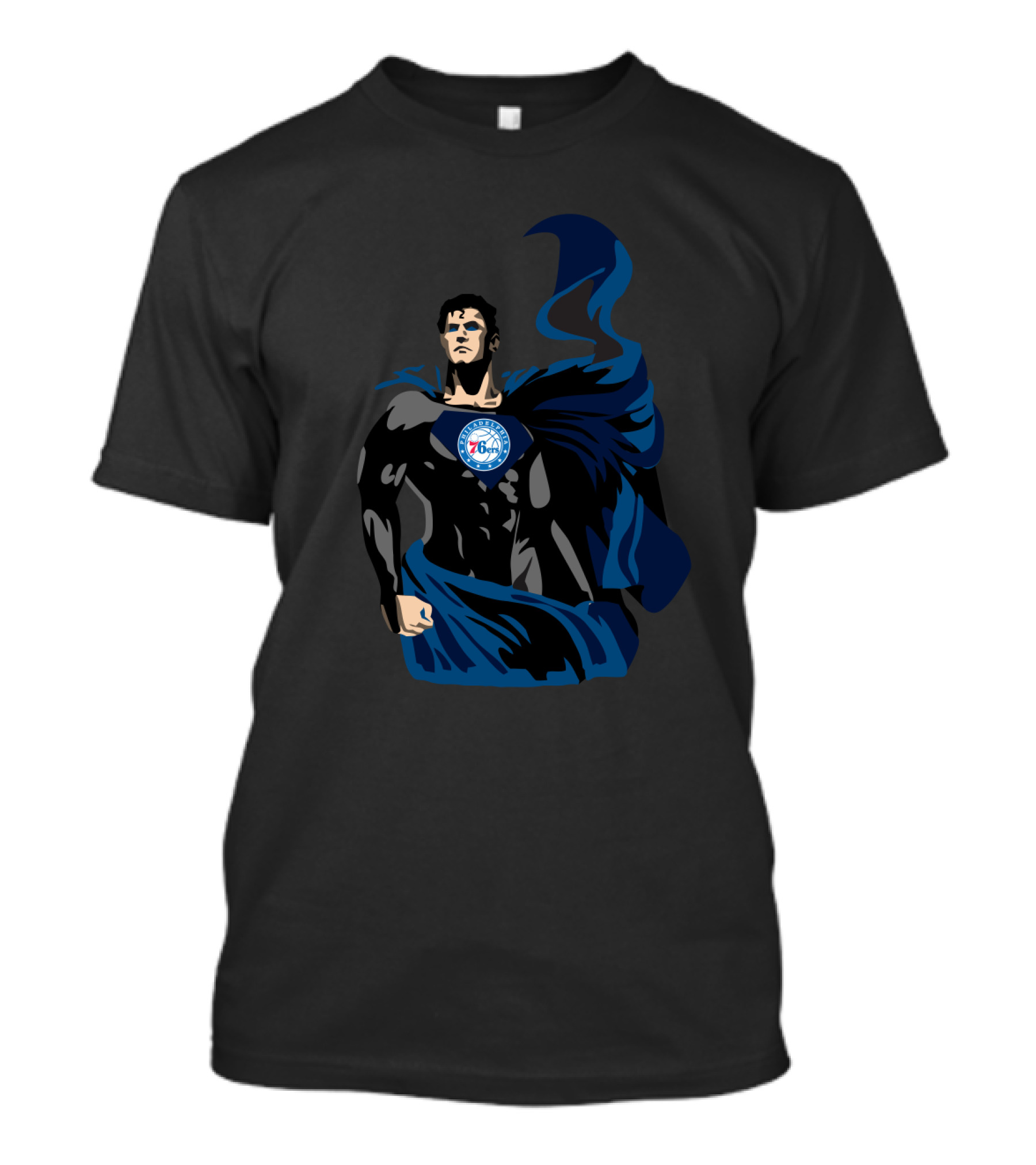 Philadelphia 76ers Superman Fans T-Shirt