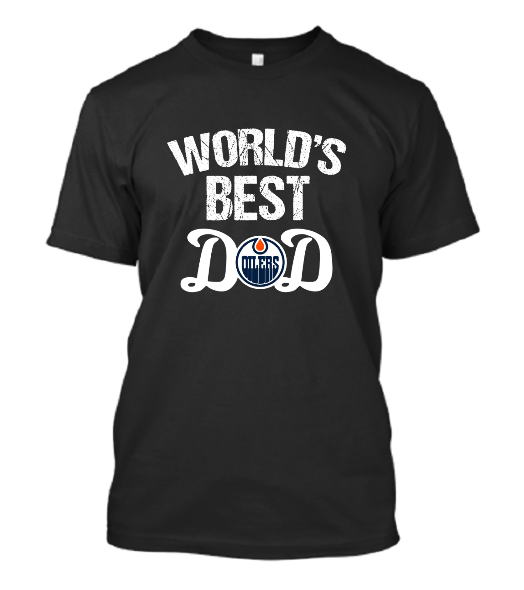 World's Best Dad Edmonton Oilers T-Shirt