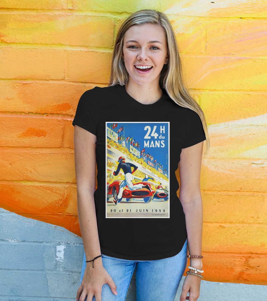 24 Heures Du Mans 20 Et 21 Juin 1959 Racing Event T-Shirt