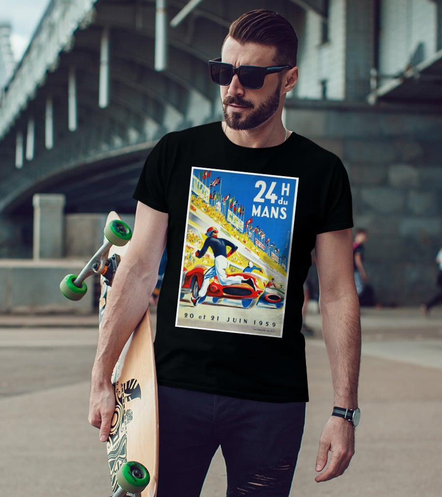 24 Heures Du Mans 20 Et 21 Juin 1959 Racing Event T-Shirt