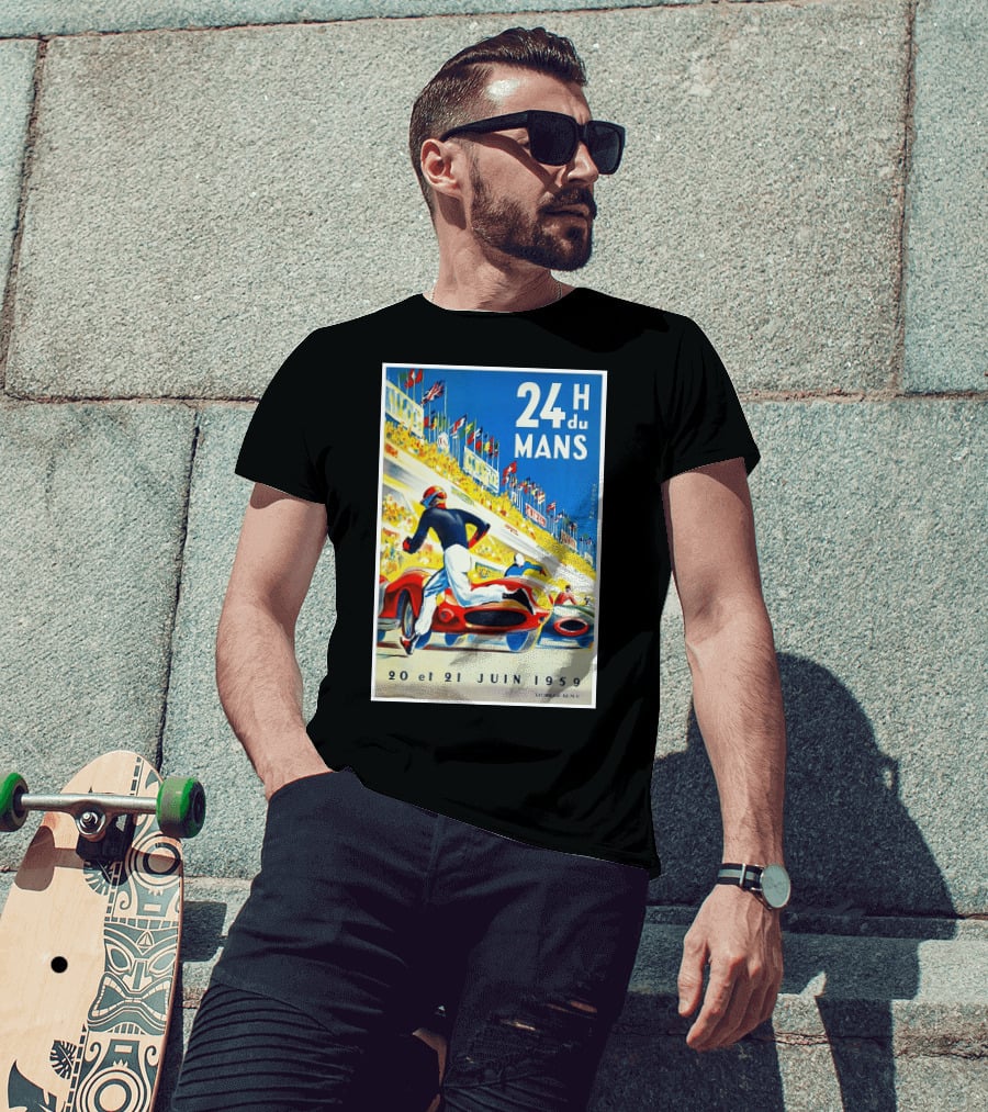 24 Heures Du Mans 20 Et 21 Juin 1959 Racing Event T-Shirt