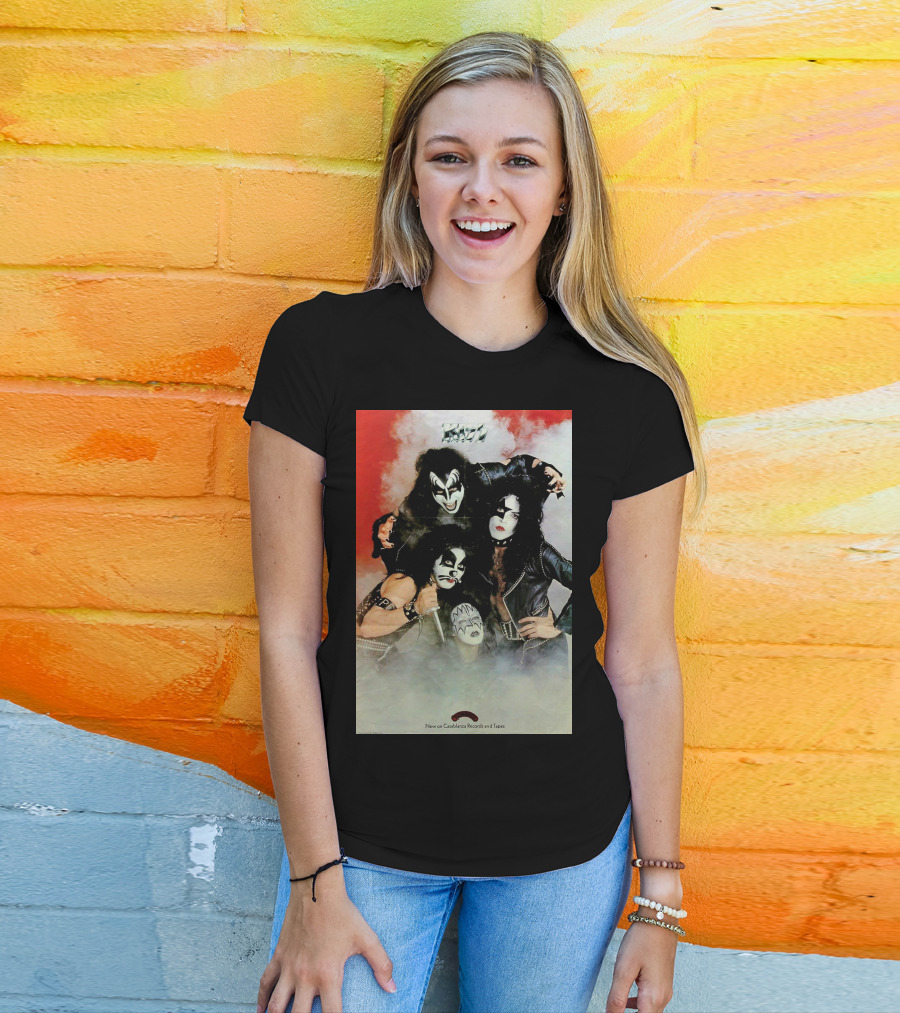 Kiss Band New On Casablanca Records And Tapes T-Shirt