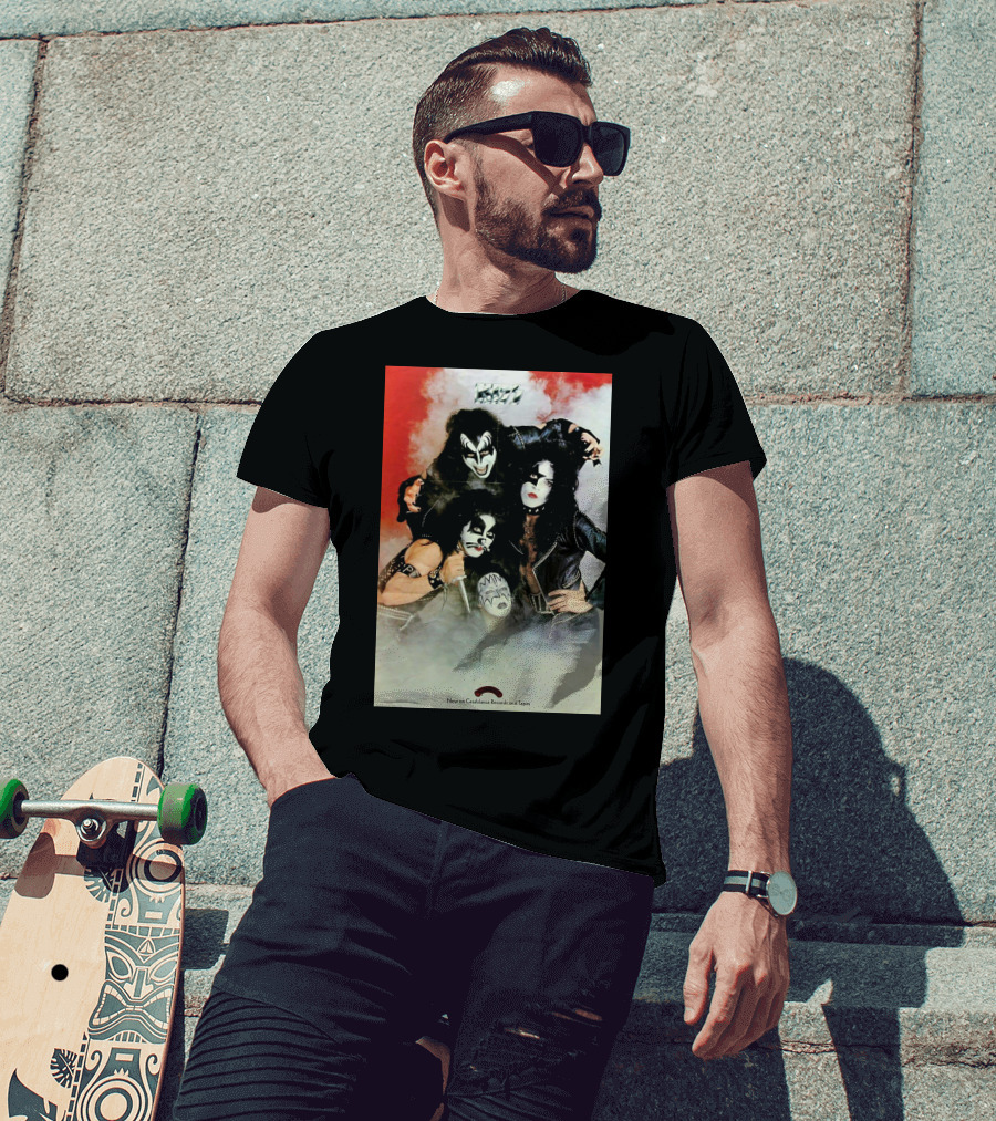 Kiss Band New On Casablanca Records And Tapes T-Shirt