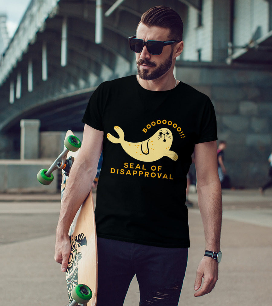 Booooooo Seal Of Disapproval T-Shirt