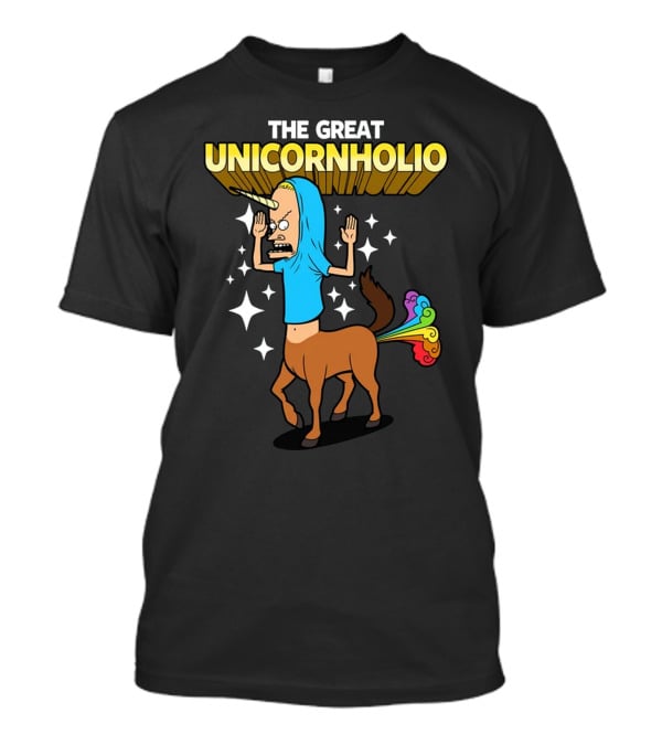 THE GREAT UNICORNHOLIO BEAVIS AND BUTT-HEAD T-Shirt