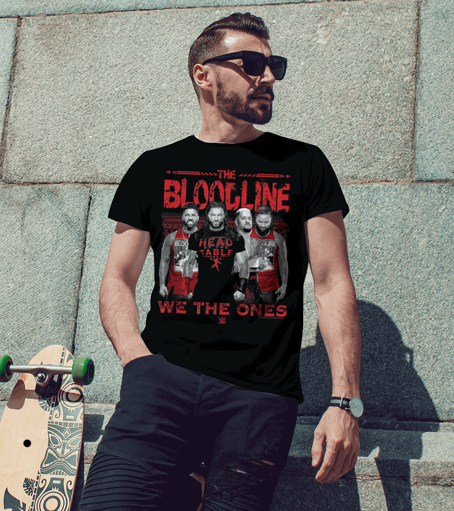 WWE The Bloodline Head Of The Table We The Ones T-Shirt