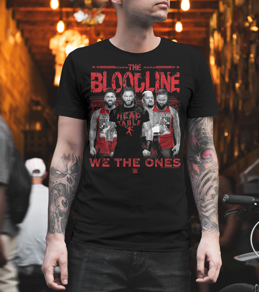 WWE The Bloodline Head of the Table We The Ones T-Shirt