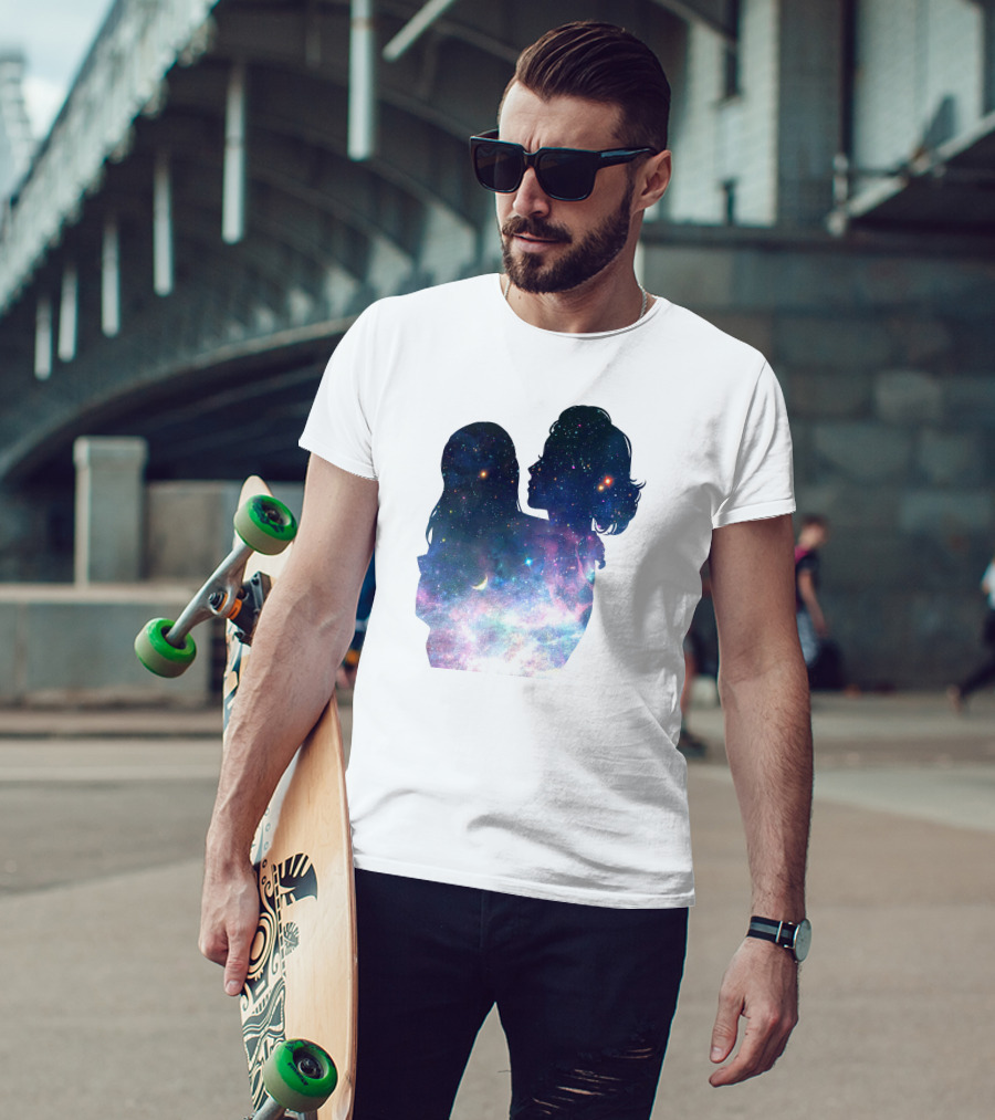 Mother Love In Me Celestial Galaxy T-Shirt