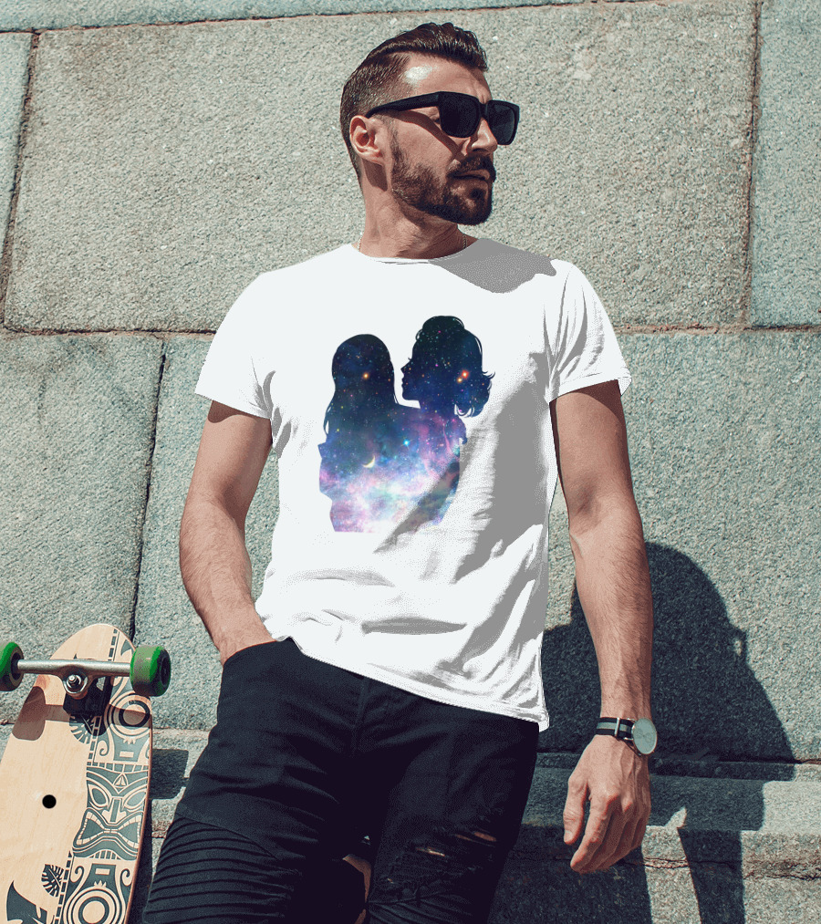 Mother Love In Me Celestial Galaxy T-Shirt