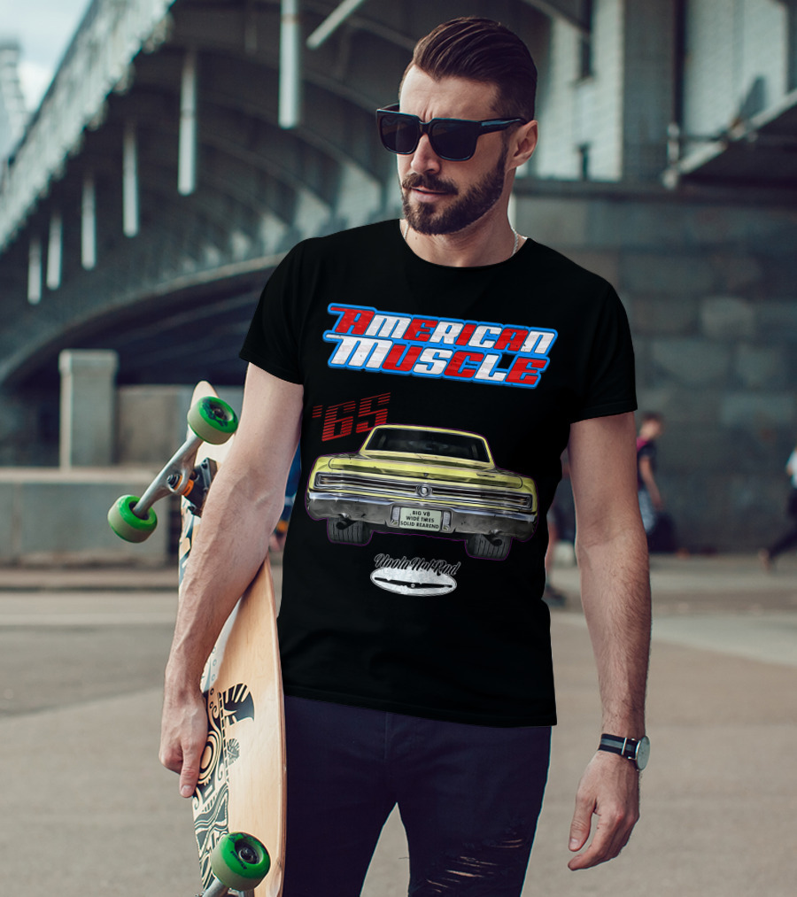 American Muscle 1965 Skylark GS Big V8 Wide Tires Solid Rearend UoolaValRod T-Shirt