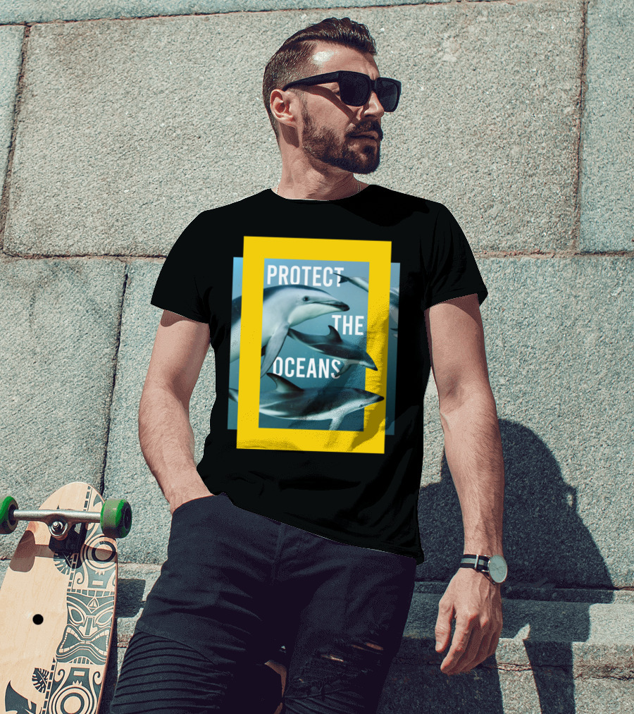 National Geographic Protect The Oceans Dolphins T-Shirt
