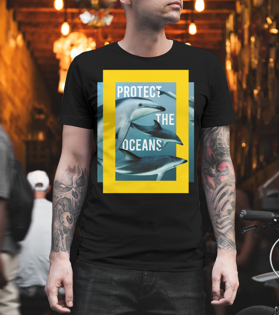 National Geographic Protect The Oceans Dolphins T-Shirt