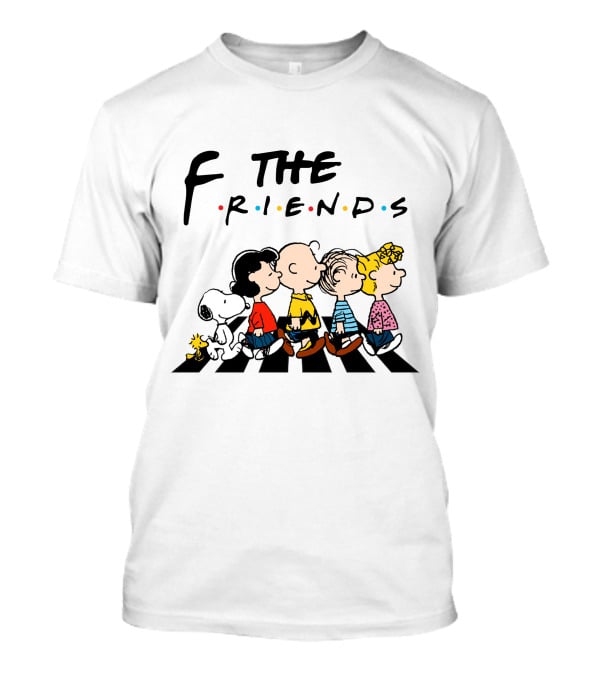 THE FRIENDS Peanuts Abbey Road Crossover T-Shirt