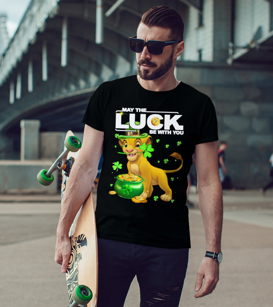 MAY THE LUCK BE WITH YOU Simba Luck T-Shirt