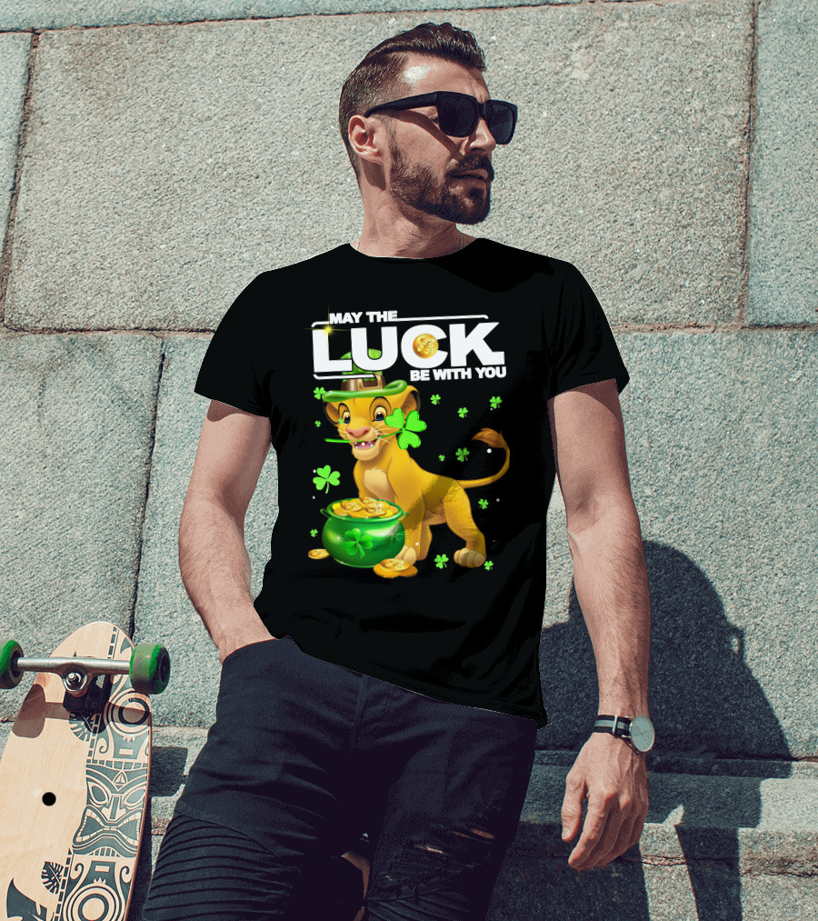 MAY THE LUCK BE WITH YOU Simba Luck T-Shirt