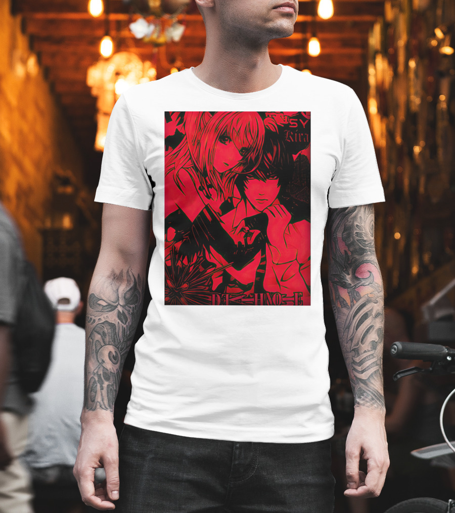 DEATH NOTE Misa Kira Gloom Tomb Shop T-Shirt