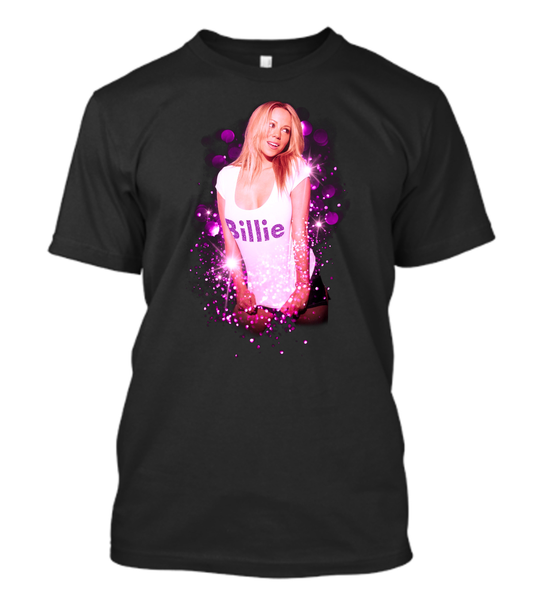 Billie Mariah Carey Sparkle Pop T-Shirt