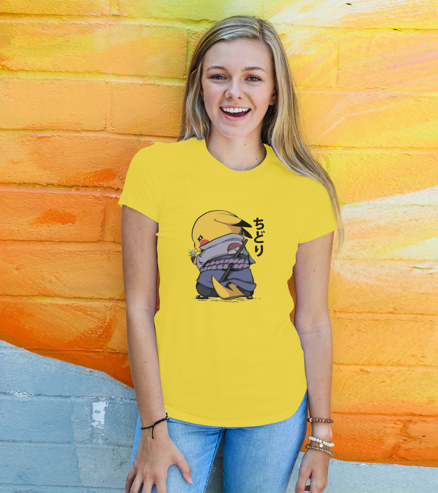 Pika Chidori Ninja Mashup For Fans T-Shirt