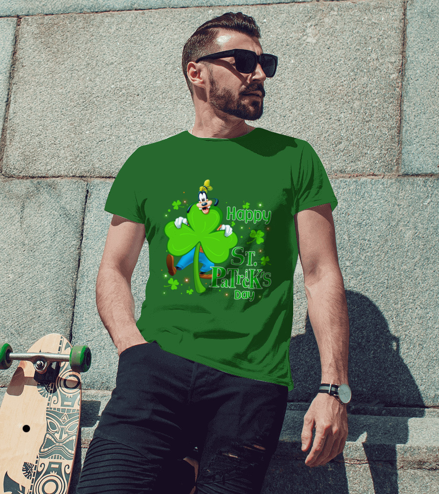 Happy Goofy St. Patrick's Day T-Shirt