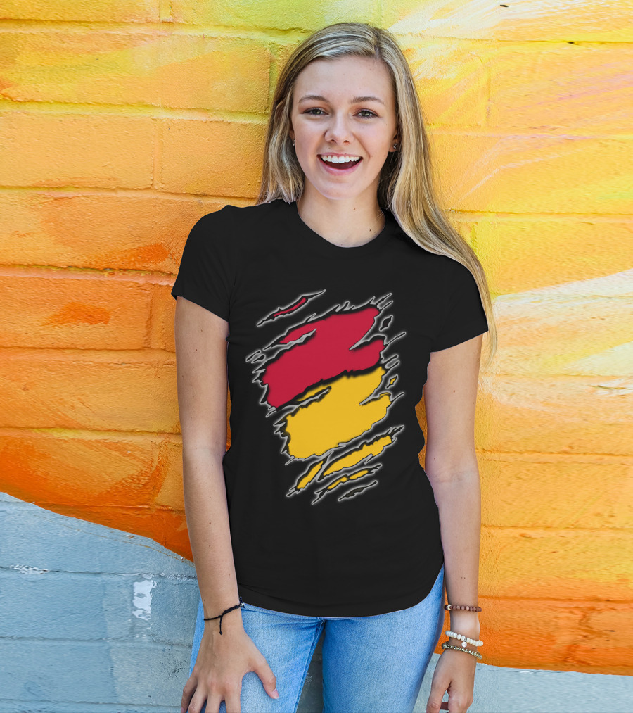 Steelers Redsox17 Dual Color Rip T-Shirt