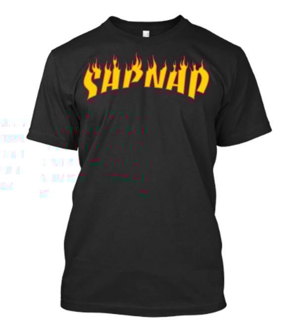 Sapnap Fire Pixel Art Flames T-Shirt