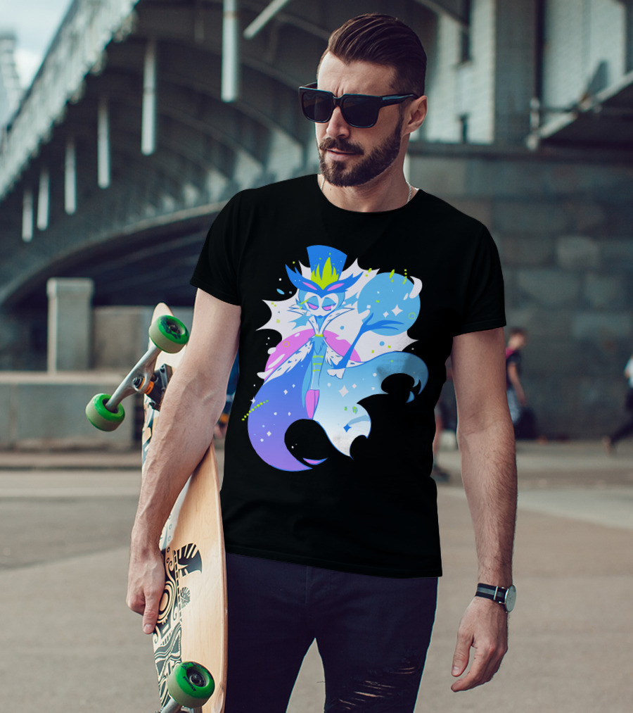 Hazbin Hotel New Merch Sir Pentious Vibrant Character T-Shirt