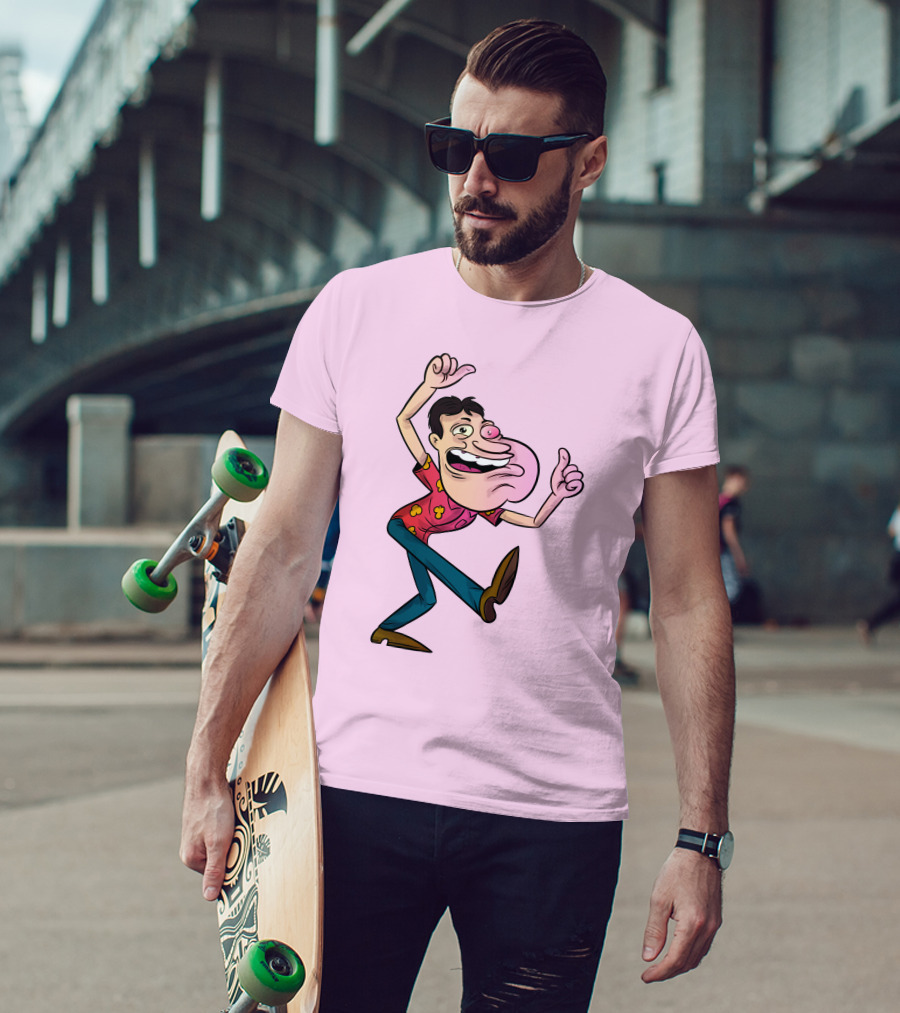 Family Guy Glenn Quagmire Psychedelic T-Shirt