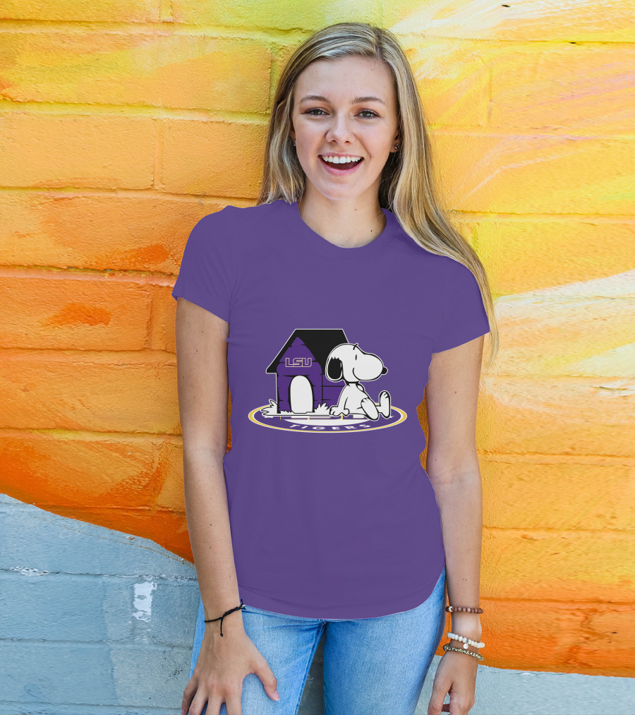 Lsu Tigers Football Fan Now And Forever T-Shirt