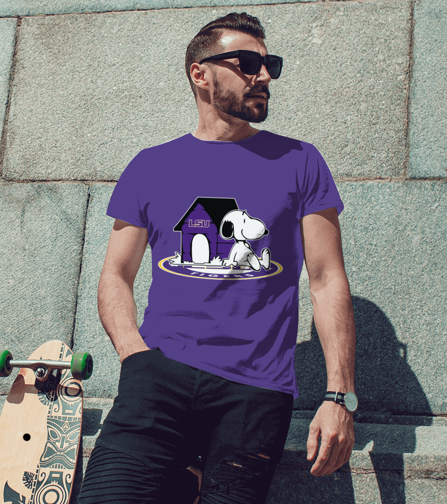 Lsu Tigers Football Fan Now And Forever T-Shirt