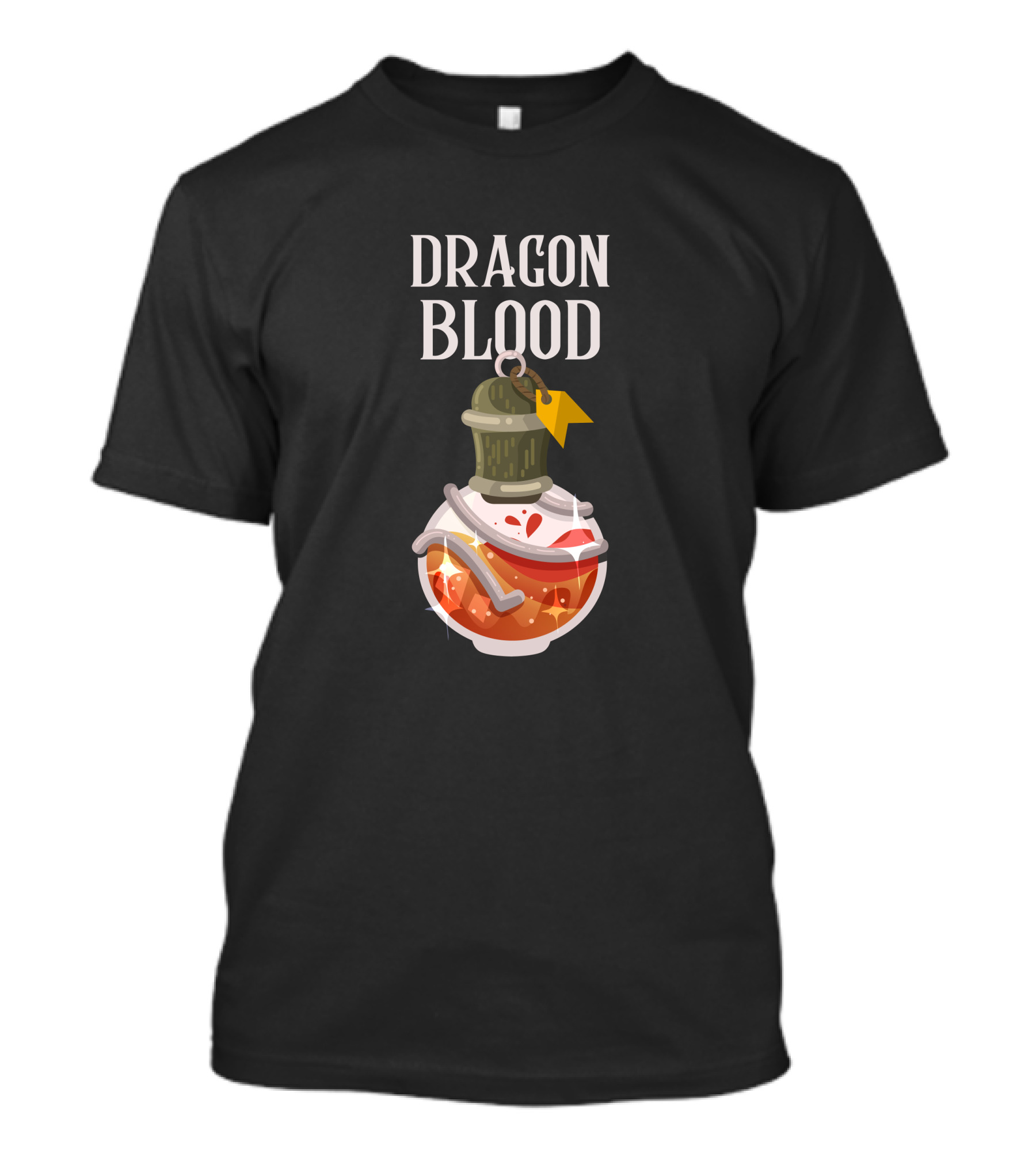 Dragon Blood Magic Potion Bottle T-Shirt