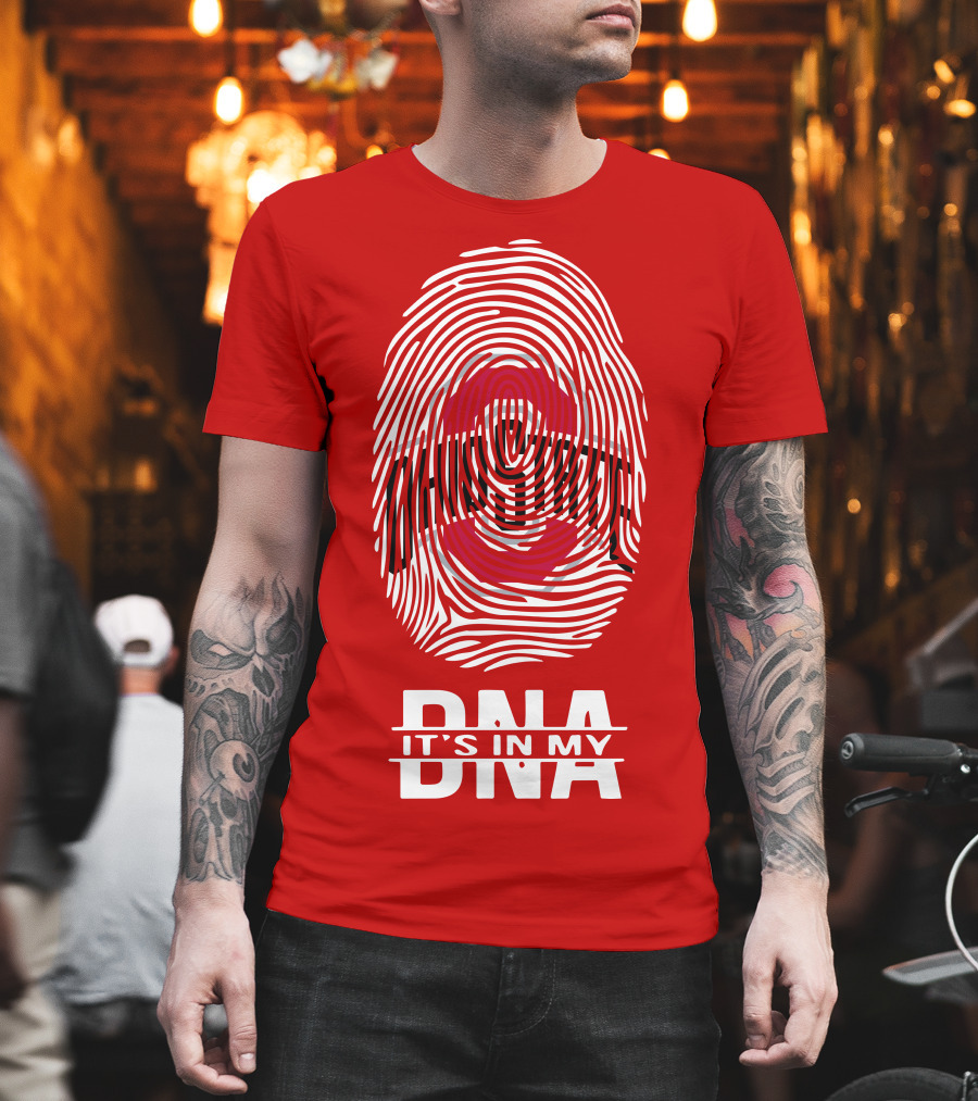 Ohio State Buckeyes Fingerprint It's In My DNA T-Shirt