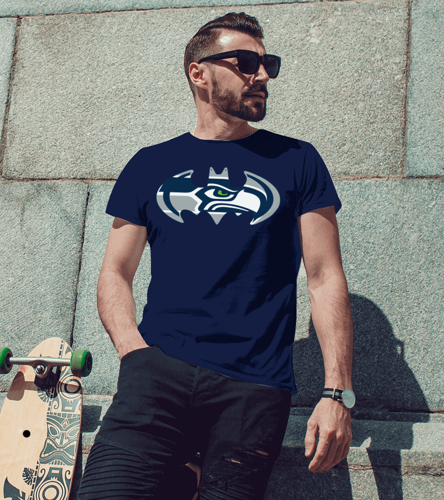 Seattle Seahawks Are Coming Batman T-Shirt