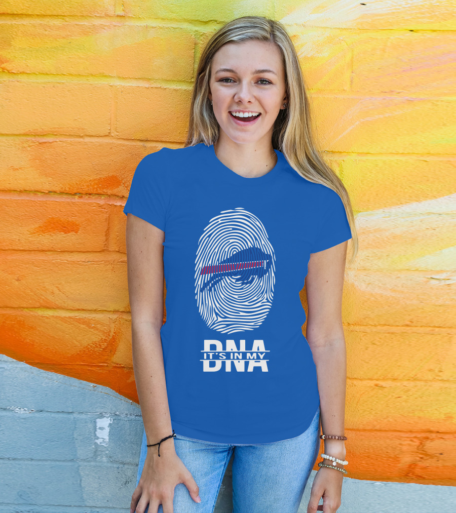 Buffalo Bills It's In My Dna Fingerprint T-Shirt