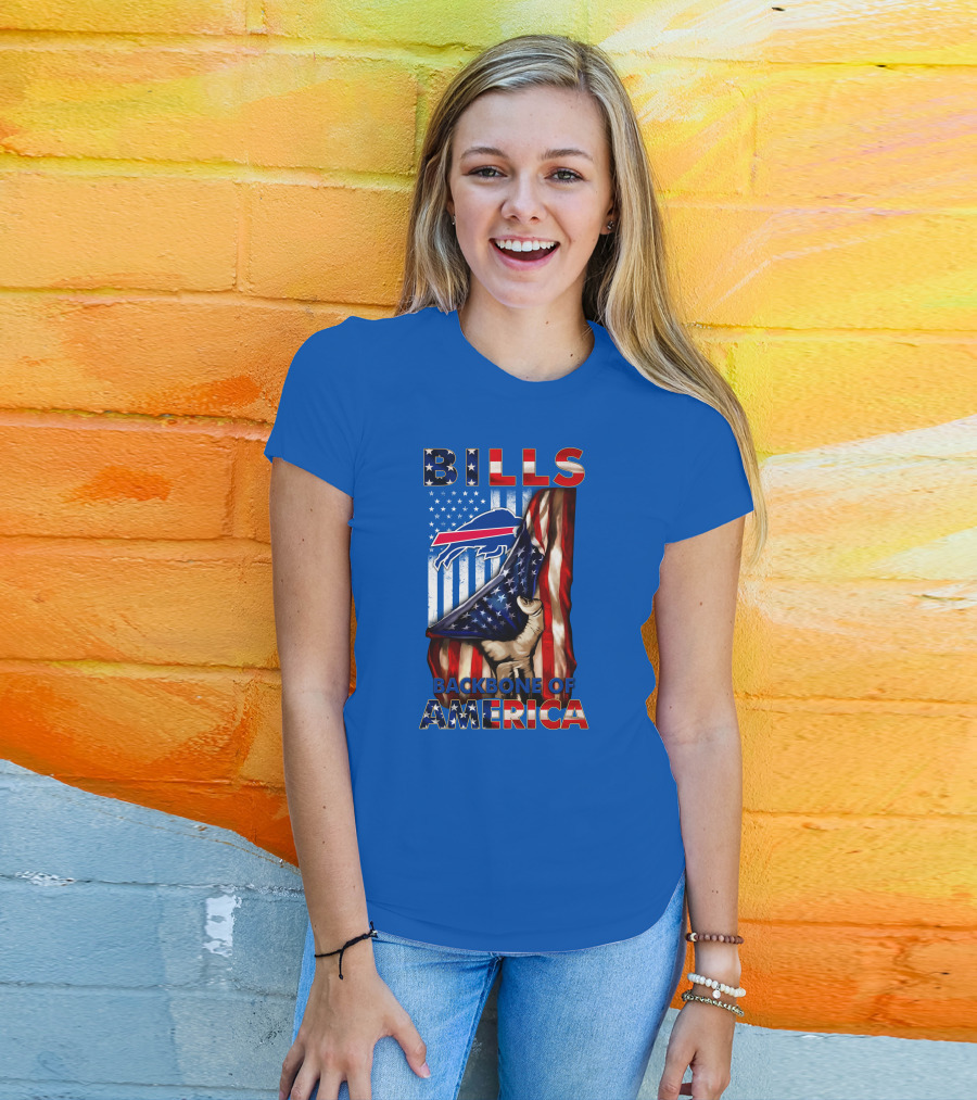 Bills Buffalo Backbone Of America T-Shirt