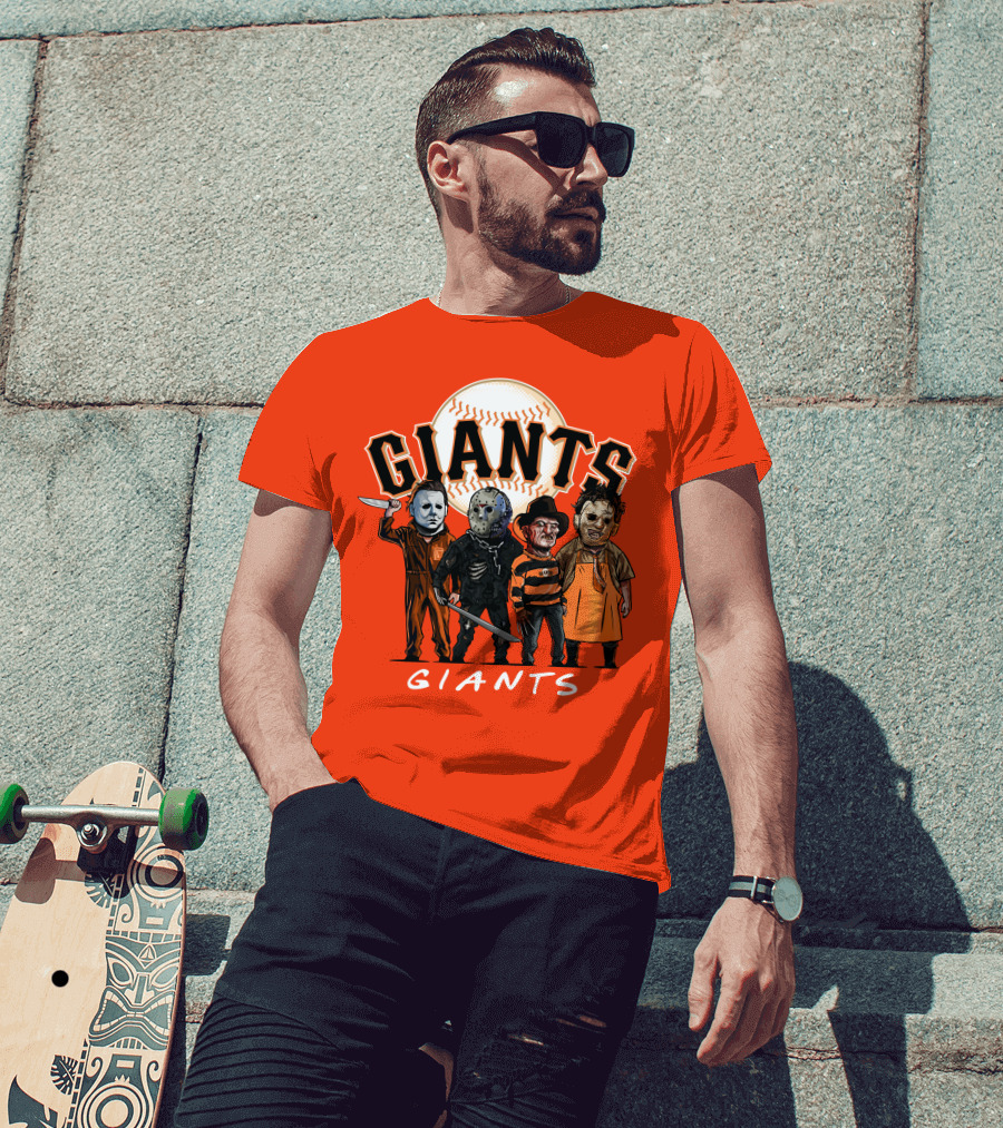 Giants Halloween The Slasher Squad T-Shirt