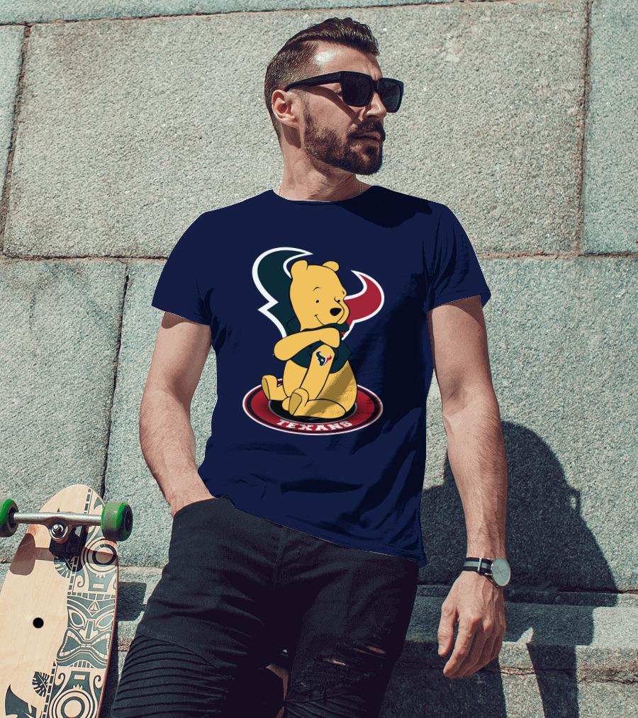 Houston Texans Winnie The Pooh Texans T-Shirt
