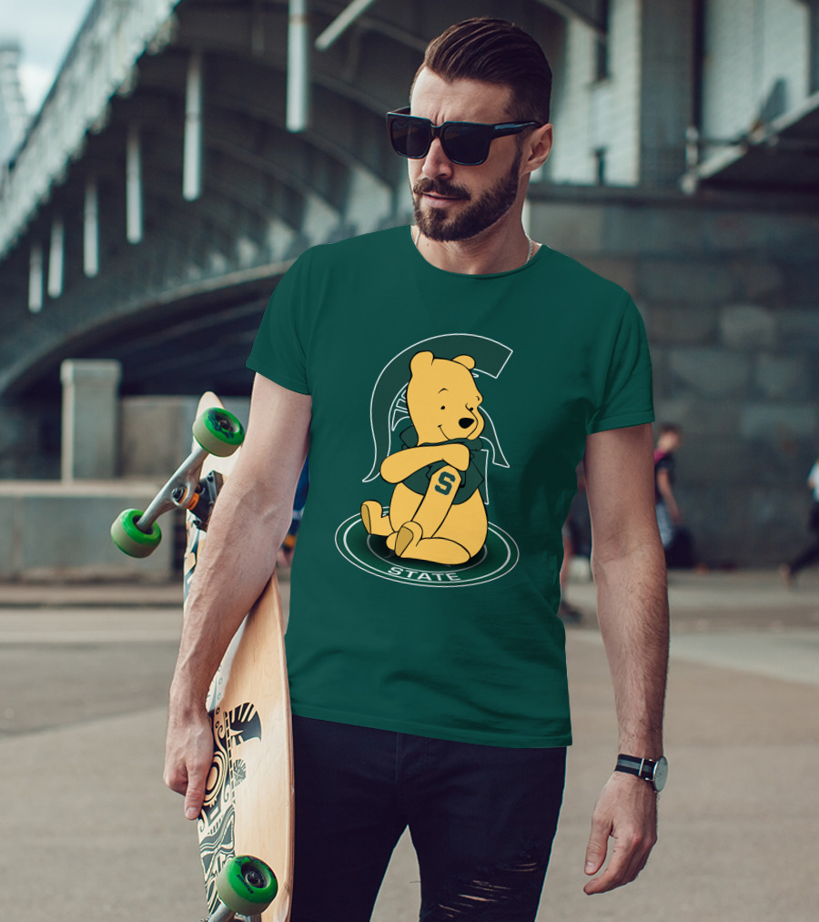 Michigan State Spartans Winnie The Pooh State T-Shirt