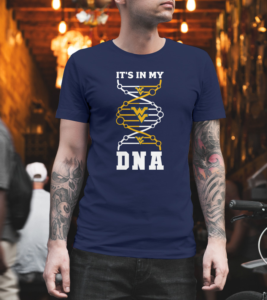 West Virginia Mountaineers It's In My DNA WVU T-Shirt