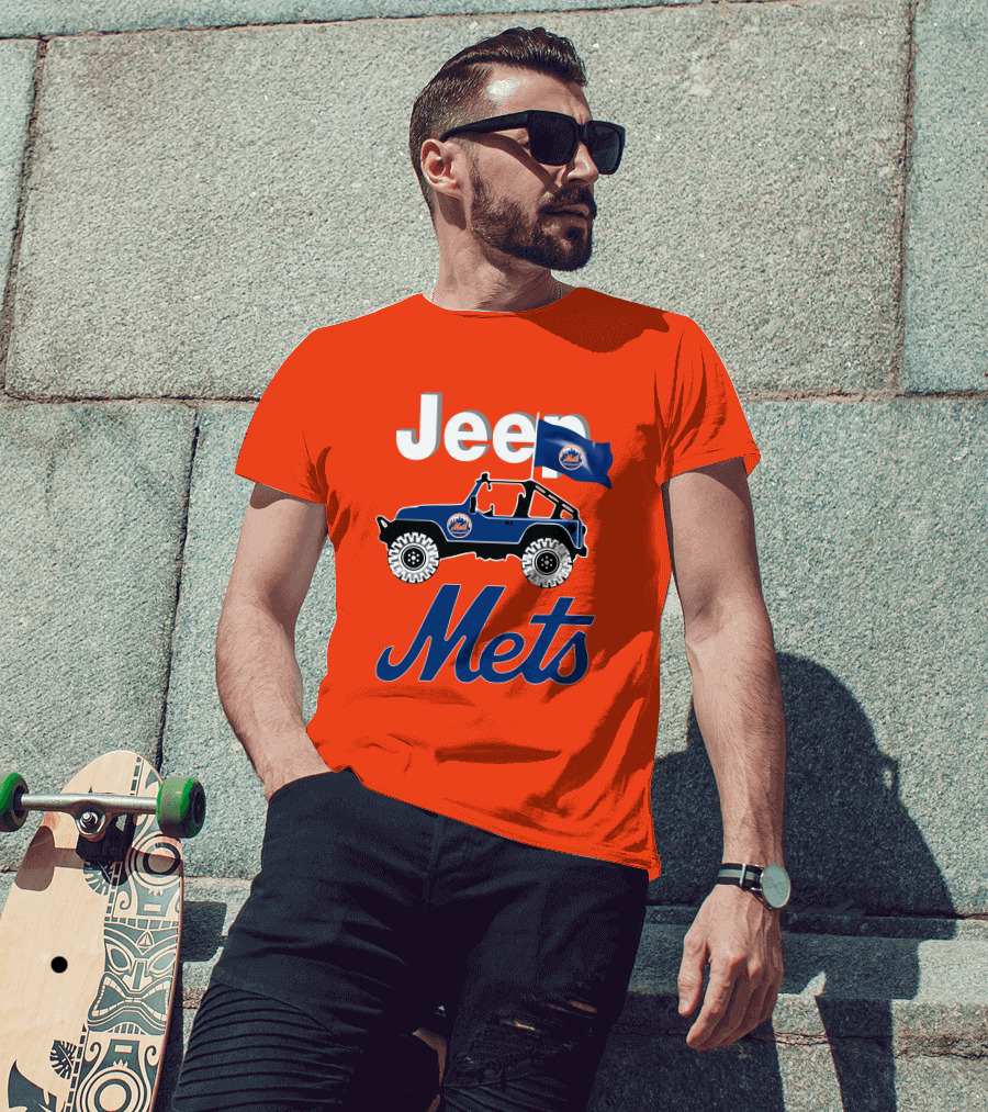 Jeep New York Mets Are Coming T-Shirt