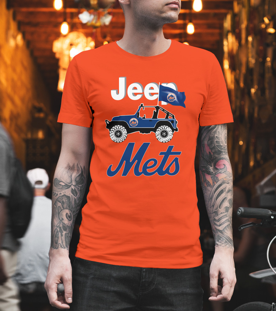 Jeep New York Mets Are Coming T-Shirt