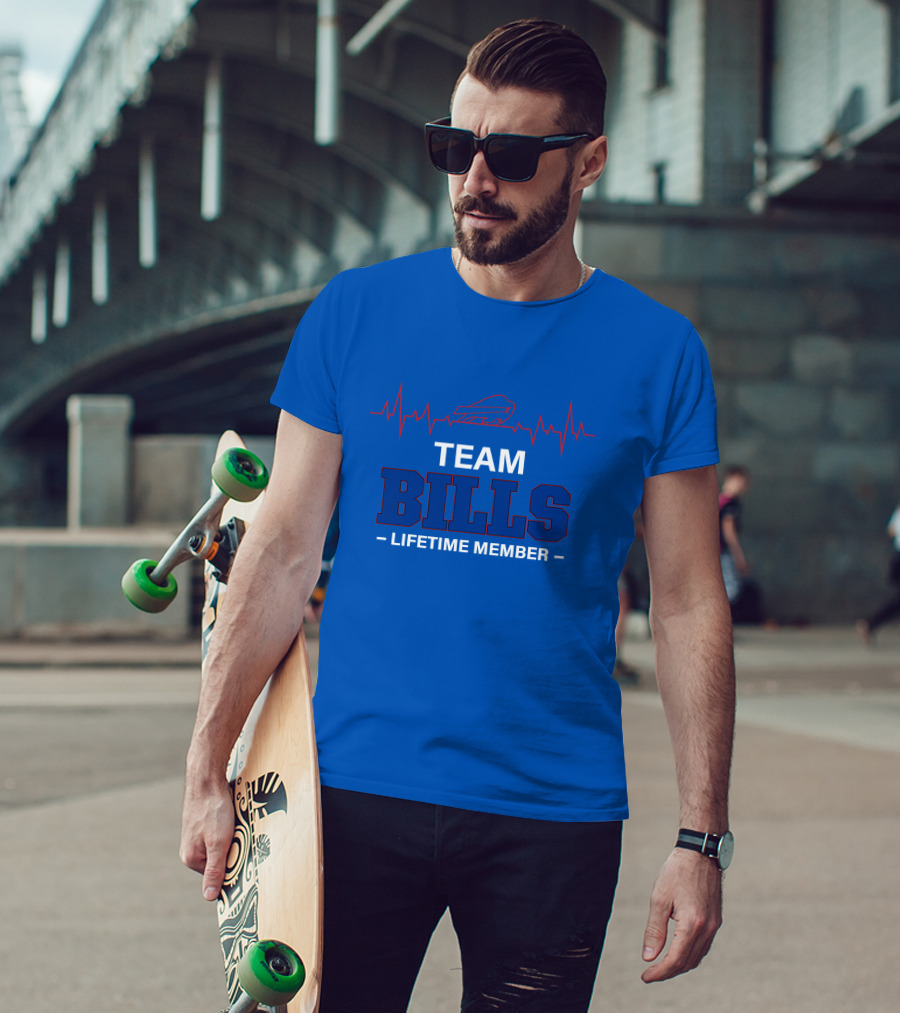 Team Bills Lifetime Member T-Shirt