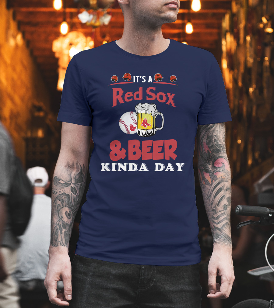 Boston Red Sox Beer Baseball Day T-Shirt