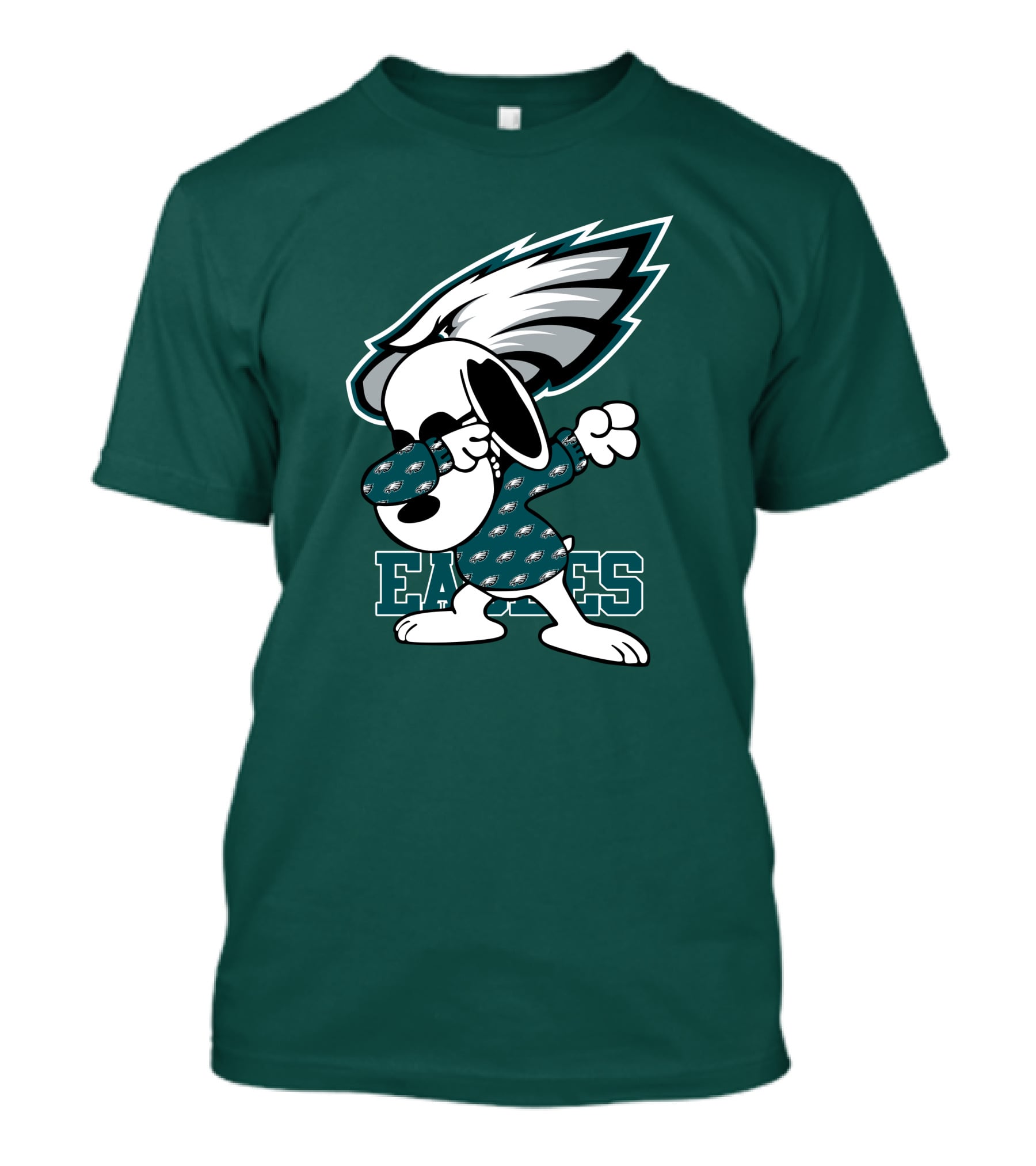 Philadelphia Eagles Snoopy Dabbing Mascot T-Shirt