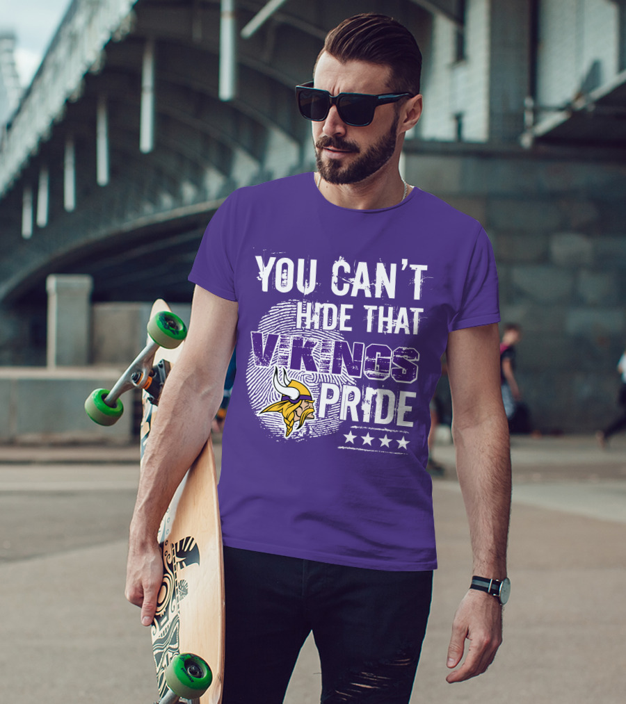 You Can't Hide That Vikings Pride With Iconic Minnesota T-Shirt