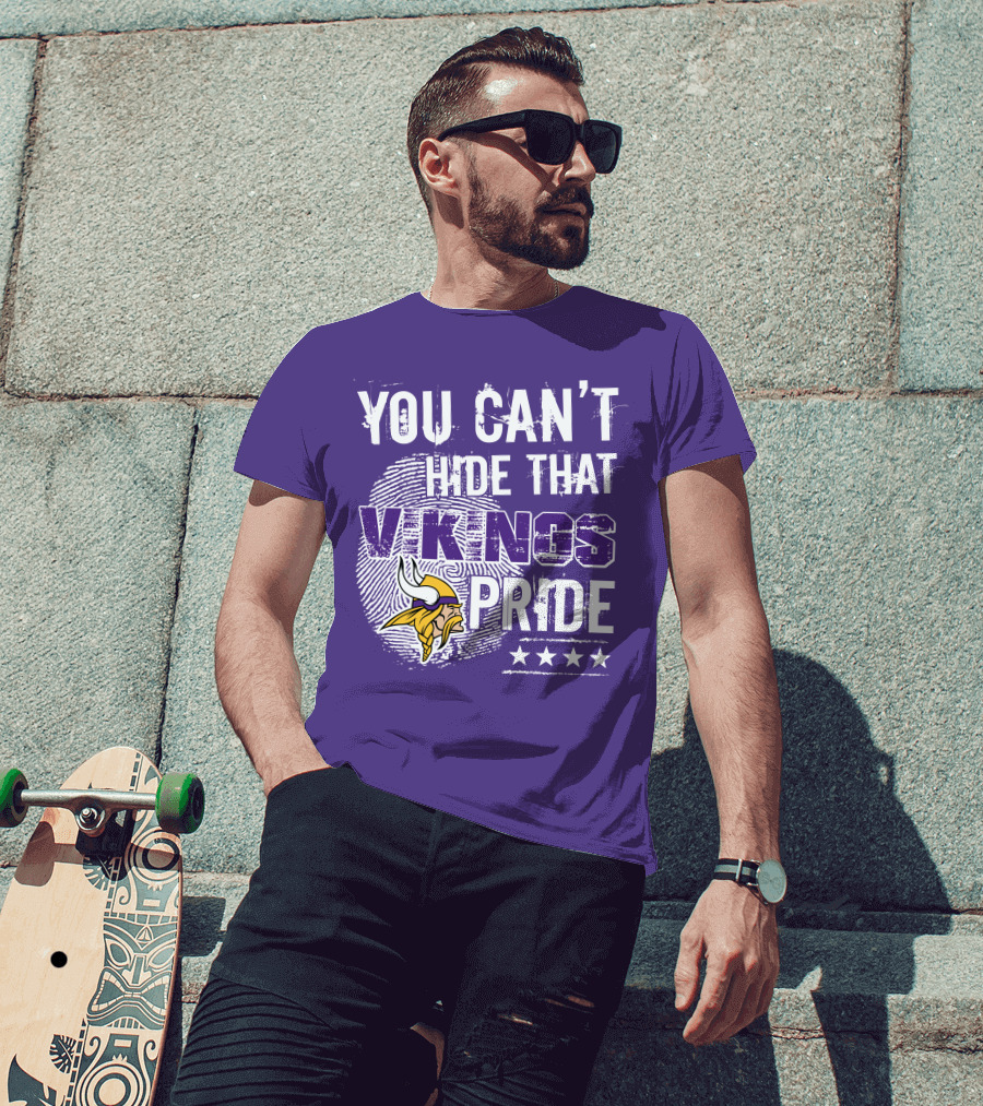 You Can't Hide That Vikings Pride With Iconic Minnesota T-Shirt