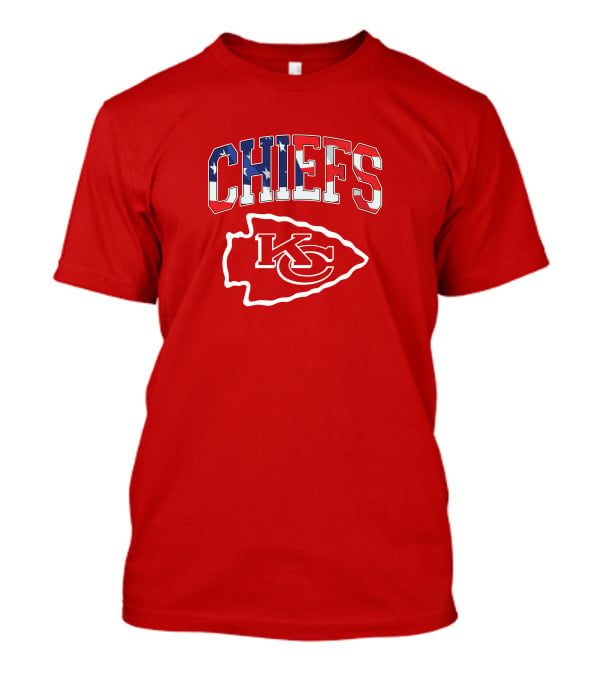 Chiefs Kc Kansas City American Flag T-Shirt