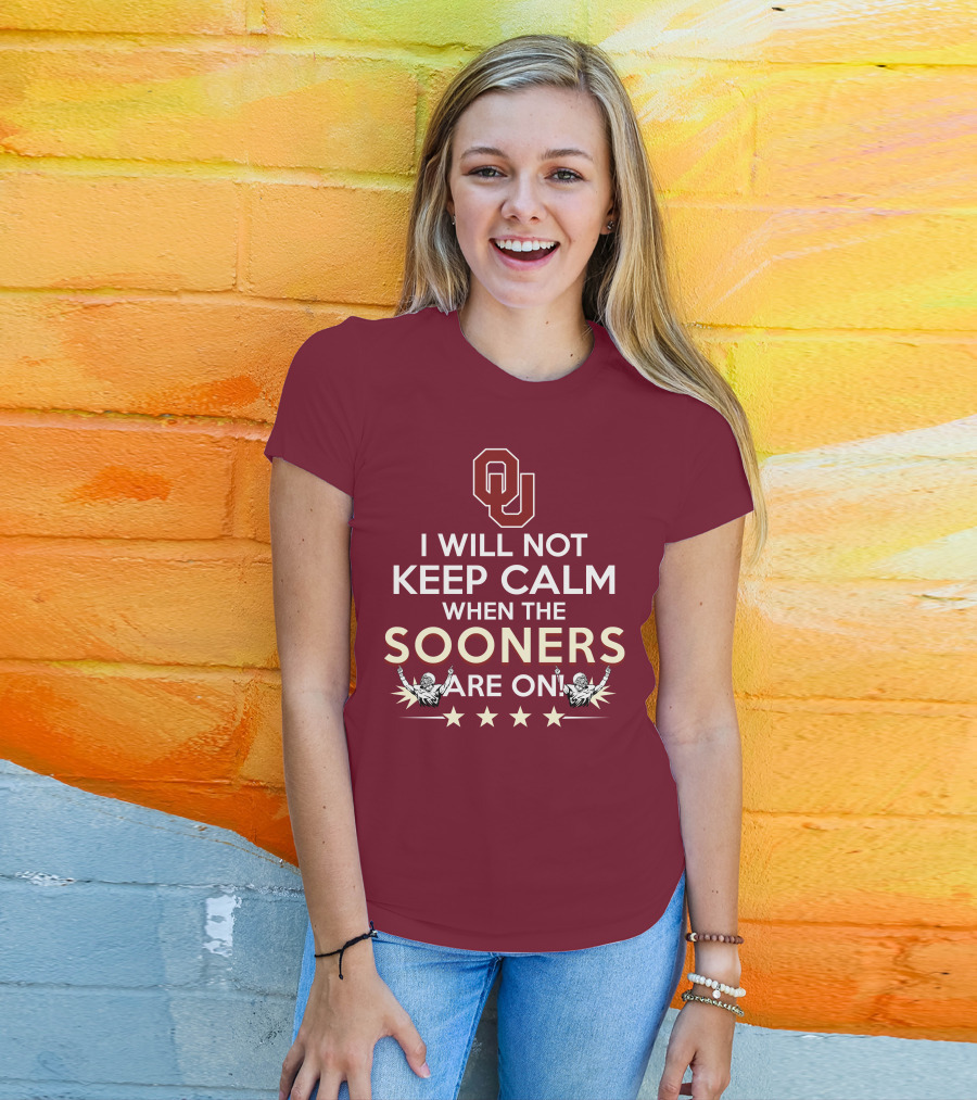 Ou Sooners Excitement Keep Calm Struggle T-Shirt