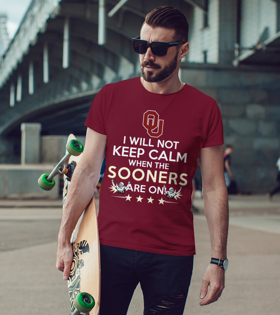 Ou Sooners Excitement Keep Calm Struggle T-Shirt